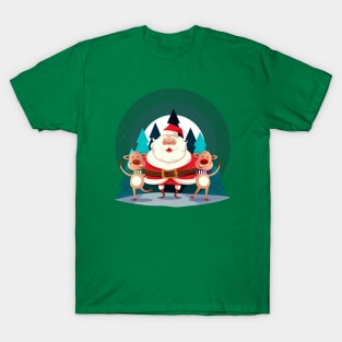 Happy Santa Claus T-Shirt